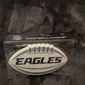 NFL Eagles Football Magnet - White and Blue